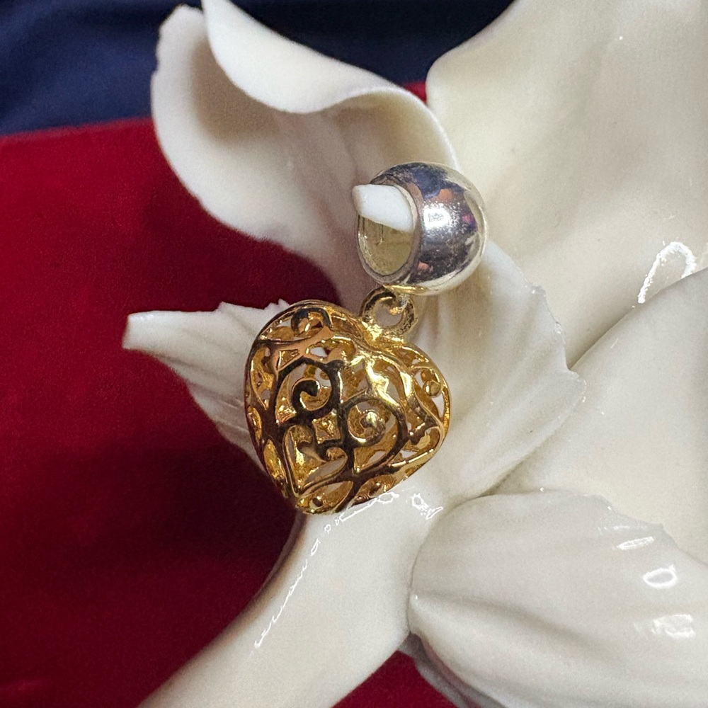 CHARM INDIVIDUALITY Bracelet Gold over 925 Sterling Silver